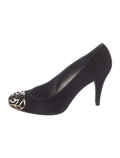 Pre-owned Stuart Weitzman Suede Pumps In Blue