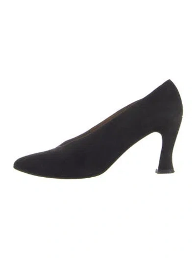Pre-owned Stuart Weitzman Suede Pumps In Blue