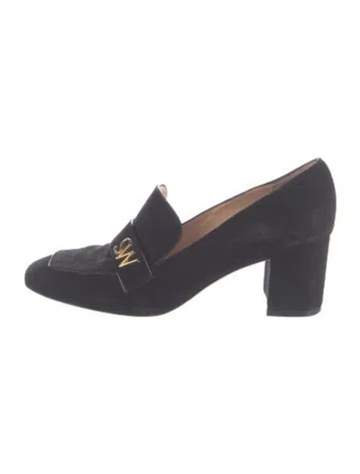 Pre-owned Stuart Weitzman Suede Pumps In Blue