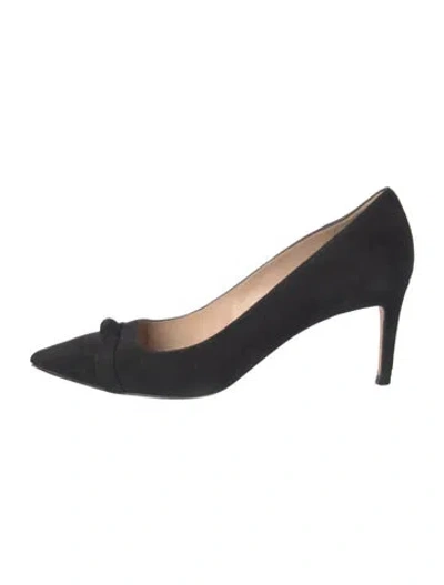 Pre-owned Stuart Weitzman Suede Pumps In Multi