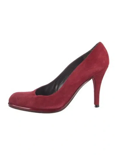 Pre-owned Stuart Weitzman Suede Pumps In Multi