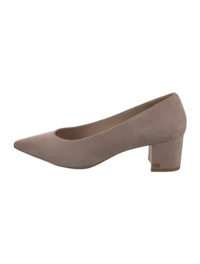 Pre-owned Stuart Weitzman Suede Pumps In Pink