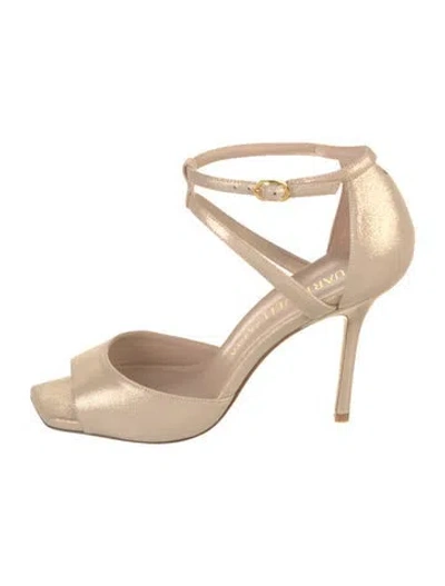 Pre-owned Stuart Weitzman Suede Sandals