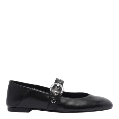 STUART WEITZMAN SUPERMOTO MARY JANE BALLETS