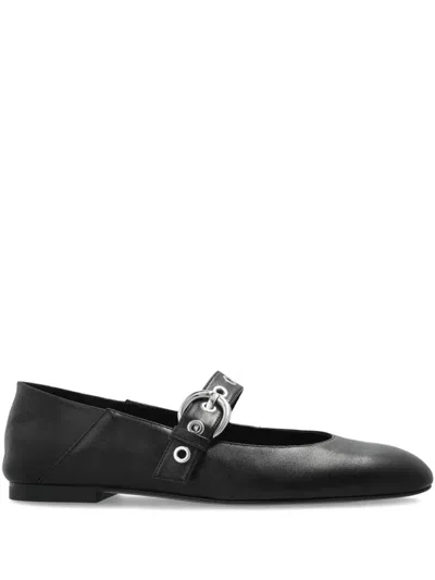 Stuart Weitzman Supermoto Mary Jane In Black