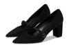 Stuart Weitzman Sw 75 Sg592-001 Pump Womens Black Mary Jane Shoes Zogg945 In Black