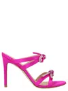 Stuart Weitzman Sw Bow 100 Slide In Purple