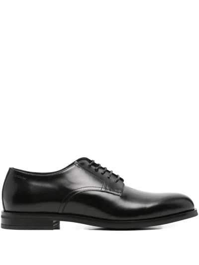 STUART WEITZMAN SW CLUB CLASSIC LEATHER DERBY SHOES