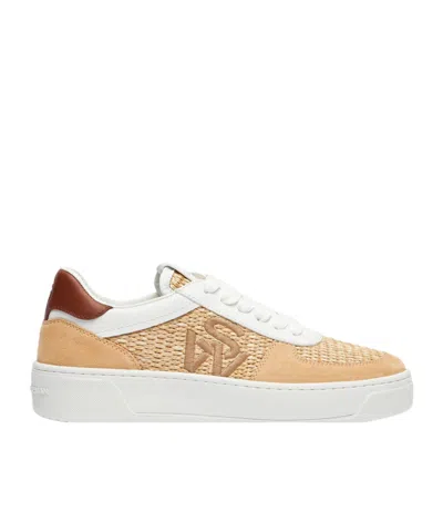 STUART WEITZMAN STUART WEITZMAN SW COURTSIDE LOGO SNEAKERS