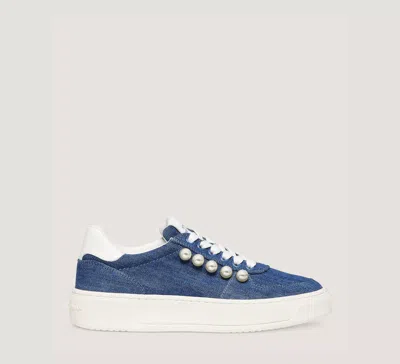 Stuart Weitzman Sw Courtside Pearl Sneaker