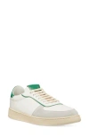 Stuart Weitzman Sw Courtside Sneaker In Light Grey/white/green