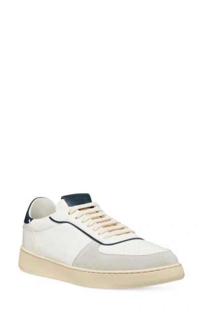 Stuart Weitzman Sw Courtside Sneaker In Light Grey/ White/ Nice Blue