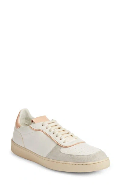 Stuart Weitzman Sw Courtside Sneaker In Light Gray/pink