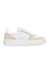 Stuart Weitzman Sw Courtside Sneakers In White