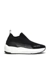 Stuart Weitzman , Sw Glide Sneaker, Sneakers, Schwarz, Geflochten