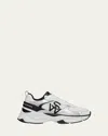 Stuart Weitzman , Sw Trainer, Sneakers, White/black/grey, Mesh/calf Leather In White/black/grey