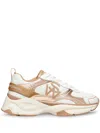 Stuart Weitzman Sw Panelled Sneakers In White