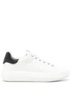 Stuart Weitzman Sw Pro Leather Sneakers In White