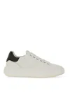 Stuart Weitzman Sw Pro Leather Sneakers In White