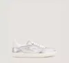 Stuart Weitzman Metallic Low Top Sneakers In Multi