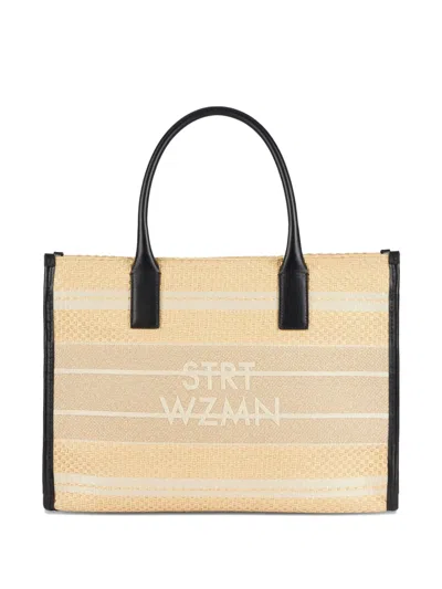 Stuart Weitzman Sw Tote Bag In Neutral