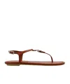 Stuart Weitzman Georgie Sandals In Brown