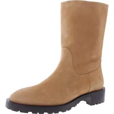 Stuart Weitzman Taina Chill Womens Lined Suede Mid-calf Boots In Multi