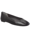 Stuart Weitzman Tammy Ballerinas Aus Leder In Black