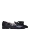 Stuart Weitzman Tassel Detailed Slip-on Loafers In Black