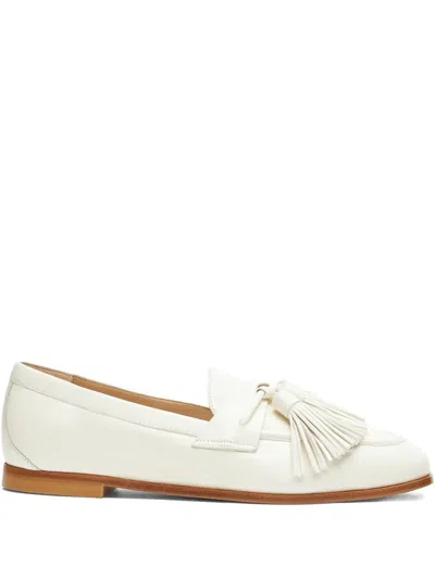 Stuart Weitzman Tassel Leather Loafers