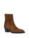 Stuart Weitzman Tate Ankle Boots In Brown