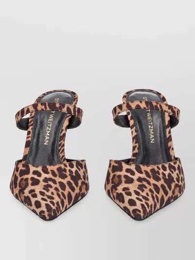 Stuart Weitzman Textile Mules