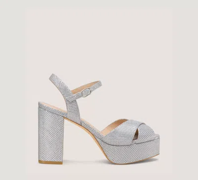 Stuart Weitzman The Ivona In Silver