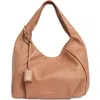 Stuart Weitzman The Moda Hobo Bag In Brown
