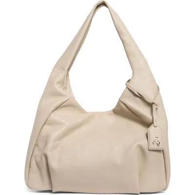 Stuart Weitzman The Moda Hobo Bag In Brown
