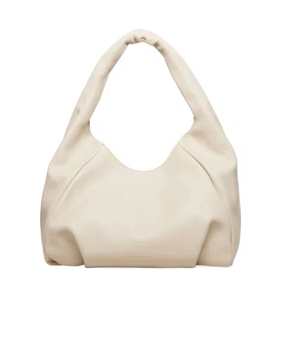 Stuart Weitzman The Moda Shoulder Bag In Nude