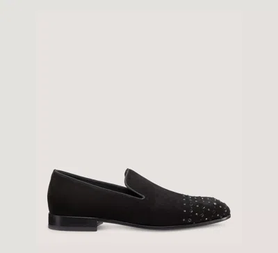 Stuart Weitzman The Premiere Party Toe Cap Loafer In Black