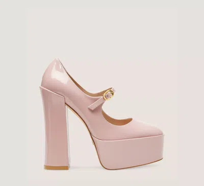 Stuart Weitzman The Skyhigh 145 Mary Jane Platform Pump In Ballet