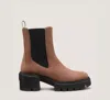 Stuart Weitzman Soho Chelsea Bootie In Taupe