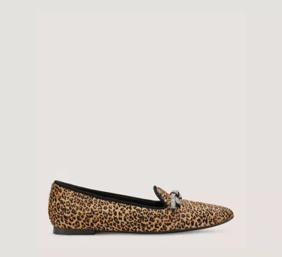Stuart Weitzman Sw Bow Loafer In Cheetah