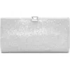 Stuart Weitzman The Vip Clutch In Silver
