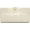 Stuart Weitzman The Vip Clutch In Silver