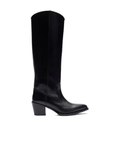 STUART WEITZMAN THICK-HEELED BOOTS