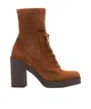 Stuart Weitzman 80mm Everitt Boots In Brown