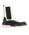Stuart Weitzman Thick Soled Chelsea Boots In Black