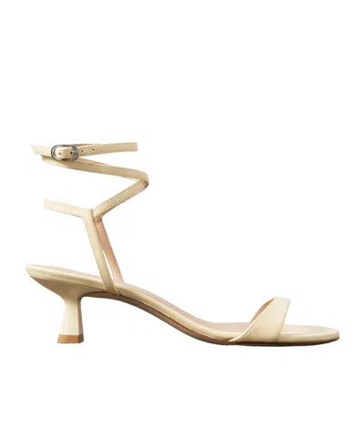 STUART WEITZMAN THIN STRAP KITTEN HEELS