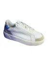 Stuart Weitzman Tie Low-top Casual Shoes In White