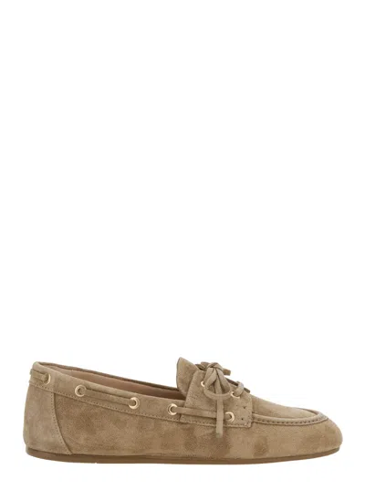Stuart Weitzman Tinsley Mocassin In Neutral