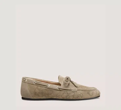 Stuart Weitzman Tinsley Moccasin In Brown