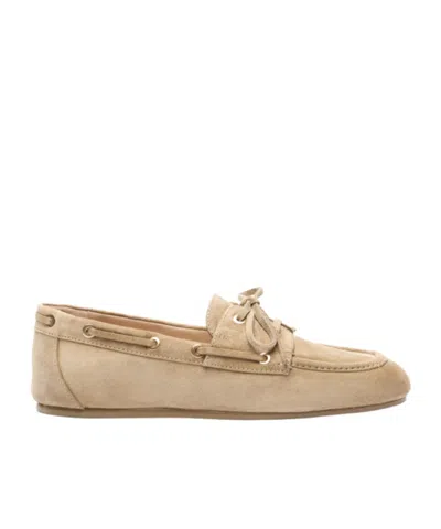 Stuart Weitzman Tinsley Moccasin In Neutral